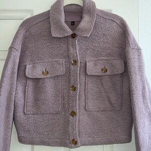 Lavender Teddy Jacket